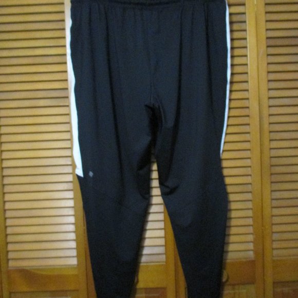 Zelos pants pull on black & white stretchy, elastic waist with pockets size 3x - Picture 8 of 8